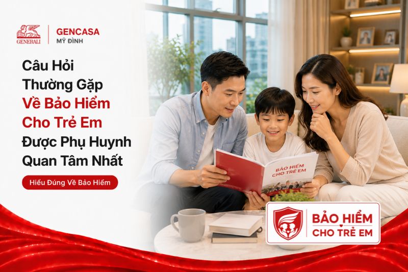 Câu hỏi thường gặp về bảo hiểm cho trẻ em được phụ huynh quan tâm nhất