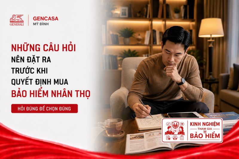 Những câu hỏi nên đặt ra trước khi quyết định mua bảo hiểm nhân thọ