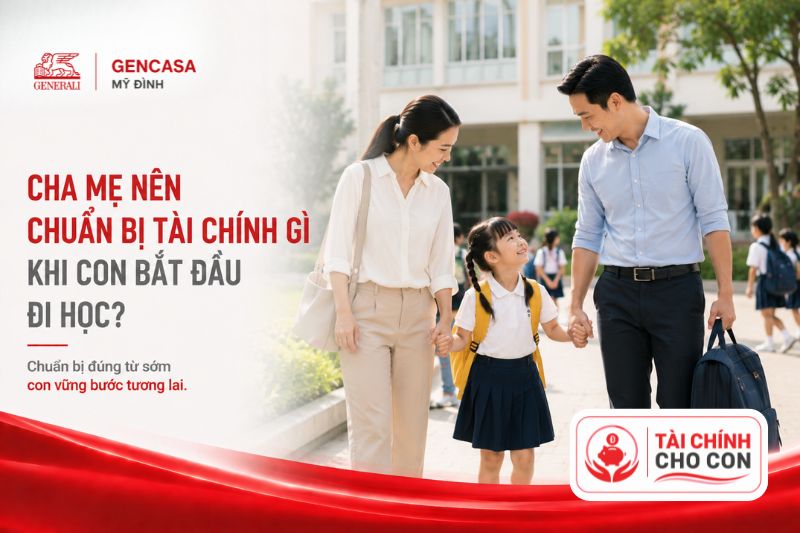 Cha mẹ nên chuẩn bị tài chính gì khi con bắt đầu đi học