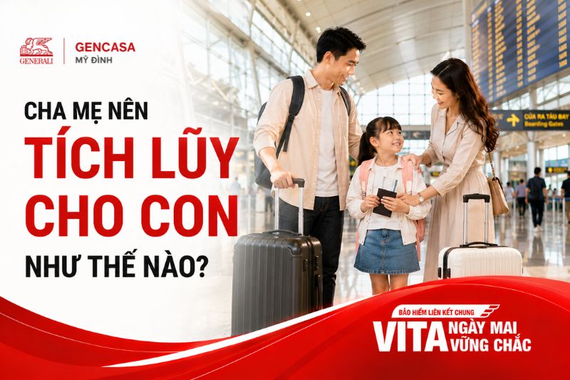 Cha mẹ nên tích lũy cho con như thế nào
