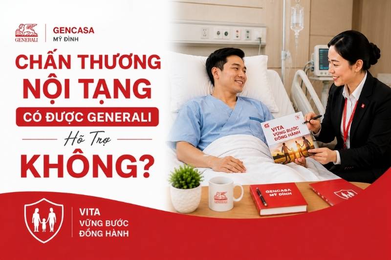 Chấn thương nội tạng có được generali hỗ trợ không