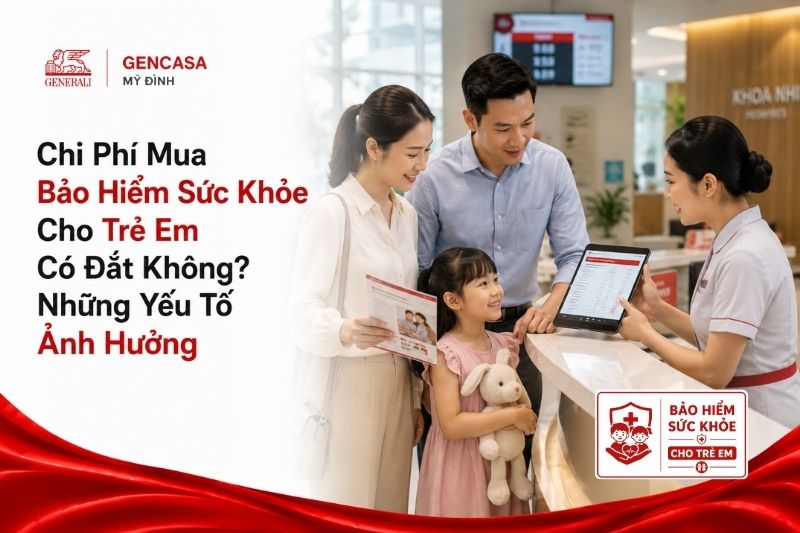 Chi phí mua bảo hiểm sức khỏe cho trẻ em có đắt không, những yếu tố ảnh hưởng.