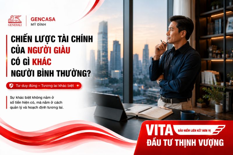 Chiến lược tài chính của người giàu có khác gì người bình thường không