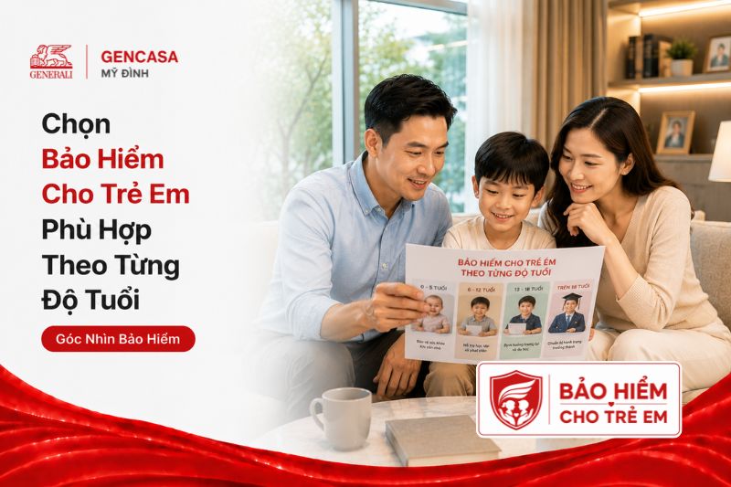 Chọn bảo hiểm cho trẻ em phù hợp theo từng độ tuổi