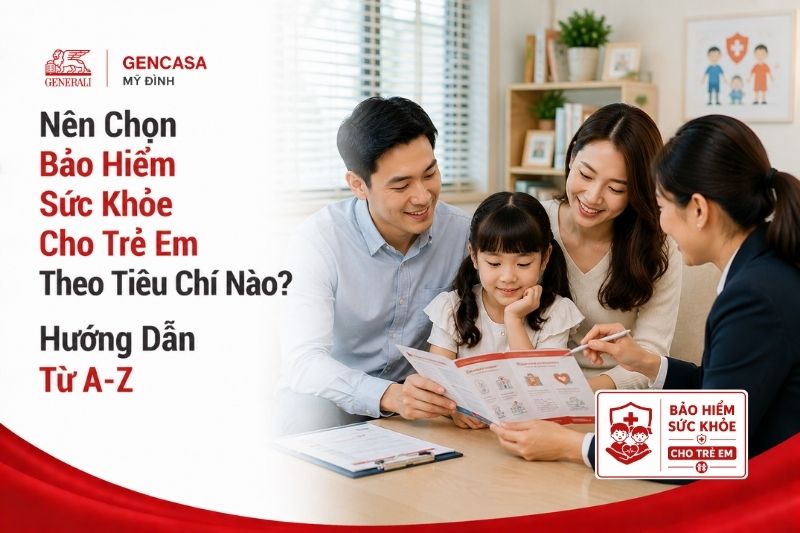 Nên chọn bảo hiểm sức khỏe cho trẻ em theo tiêu chí nào.