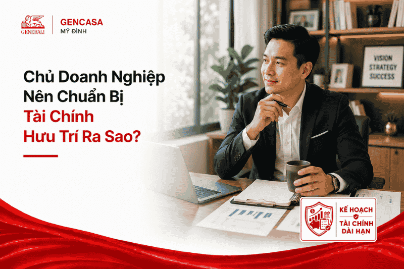 Chủ doanh nghiệp nên chuẩn bị tài chính hữu trí ra sao