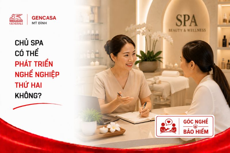 Chủ spa có thể phát triển nghề nghiệp thứ hai không