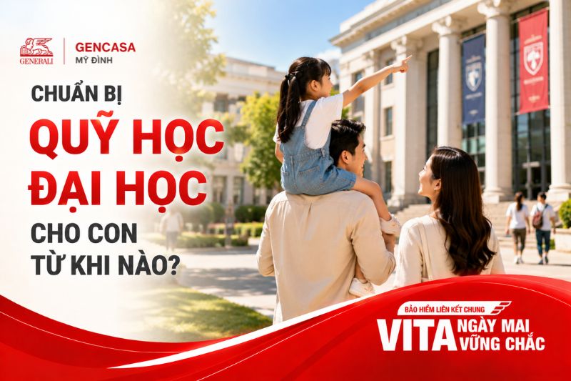Chuẩn bị quỹ học đại học cho con từ khi nào
