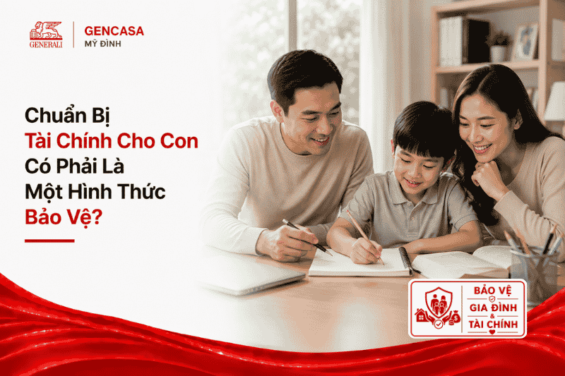 Chuẩn bị tài chính cho con có phải là một hình thức bảo vệ