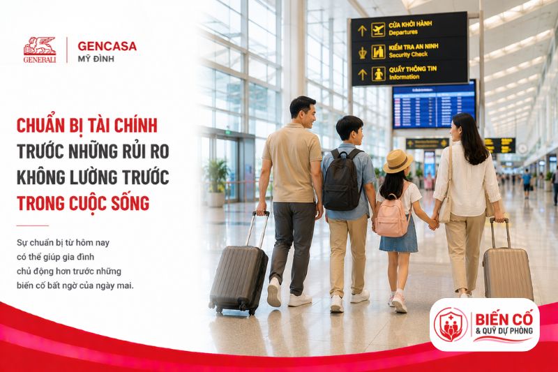 Chuẩn bị tài chính trước những rủi ro không lường trước trong cuộc sống