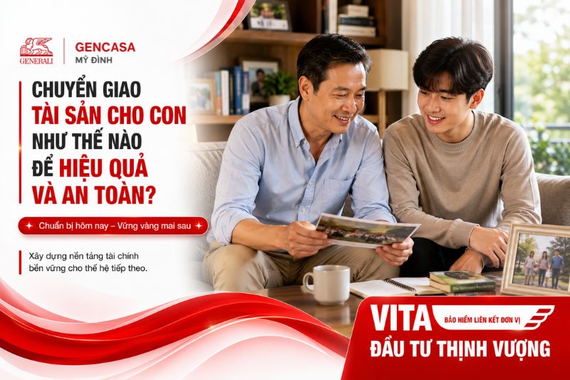 Chuyển giao tài sản cho con như thế nào để hiệu quả và an toàn