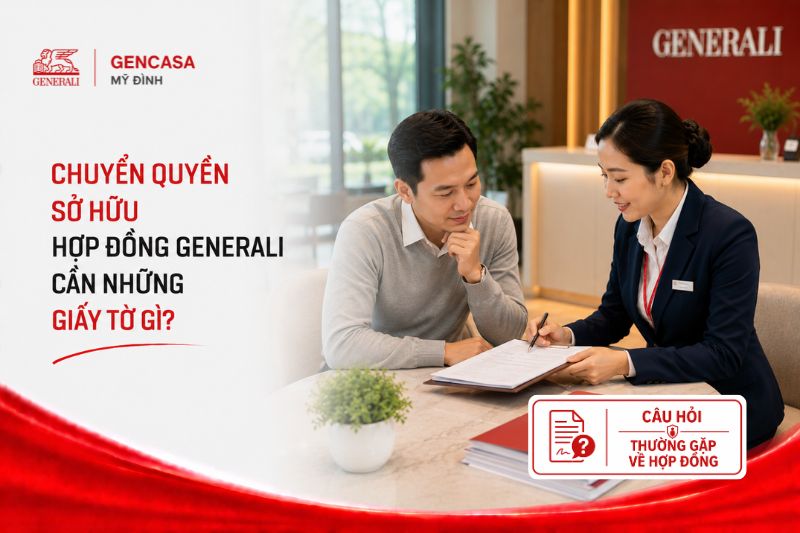 Chuyển quyền sở hữu hợp đồng generali cần những giấy tờ gì