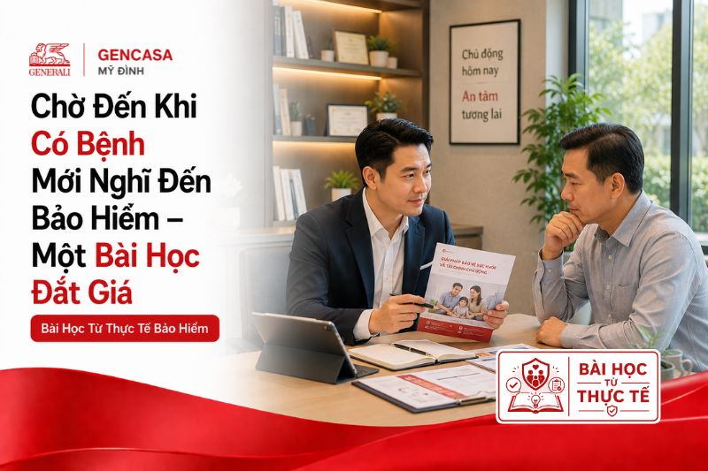 Chờ đến khi có bệnh mới nghĩ đến bảo hiểm