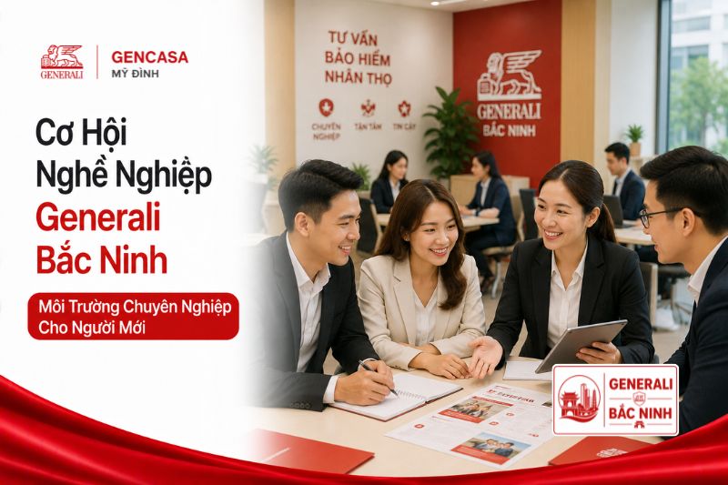 Cơ hội nghề nghiệp Generali Bắc Ninh.