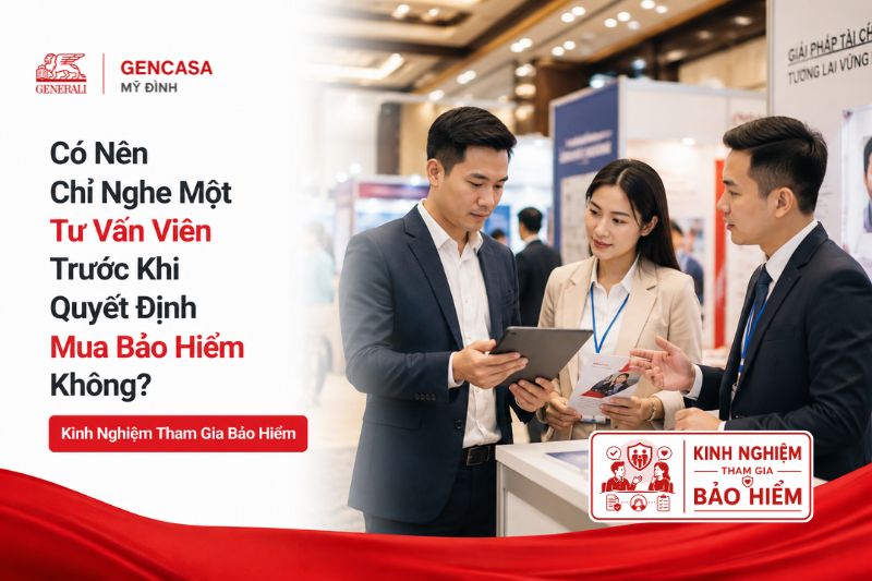 Có nên chỉ nghe một tư vấn viên trước khi quyết định mua bảo hiểm không