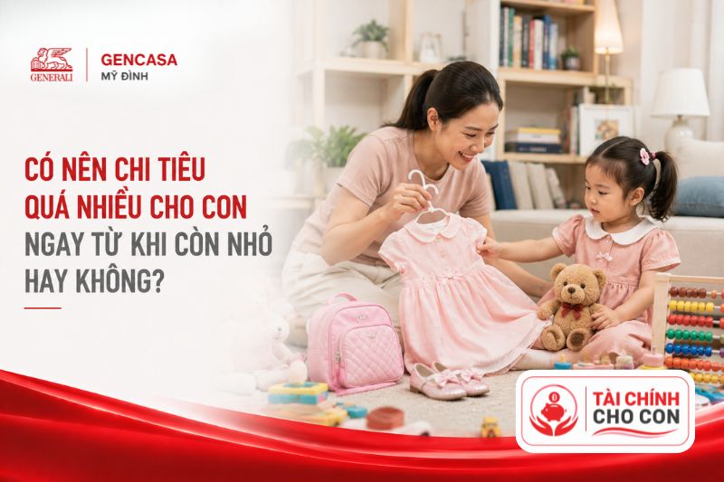 Có nên chi tiêu quá nhiều cho con ngay từ khi còn nhỏ hay không