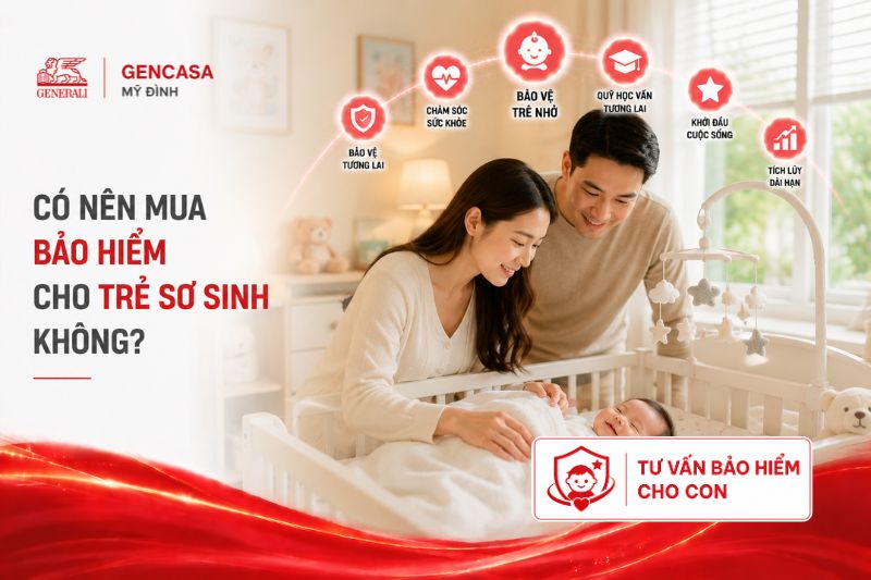 Có nên mua bảo hiểm cho trẻ sơ sinh không