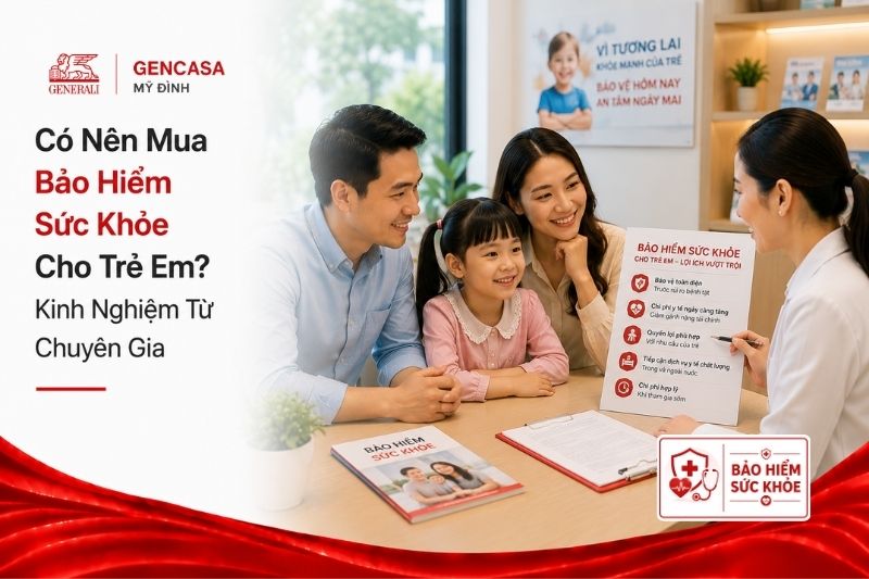 Có nên mua bảo hiểm sức khỏe cho trẻ em hay không.