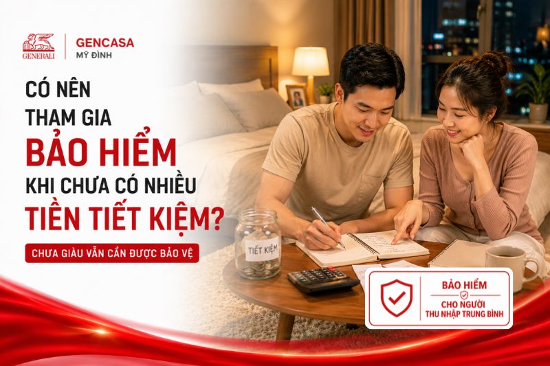 Có nên tham gia bảo hiểm khi chưa có nhiều tiền tiết kiệm