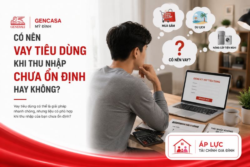 Có nên vay tiêu dùng khi thu nhập chưa ổn định hay không