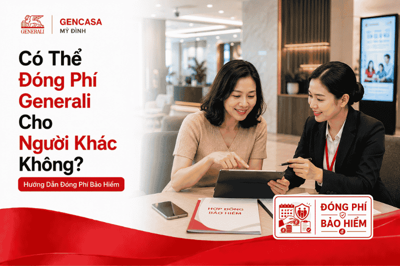 Có thể đóng phí generali cho người khác không