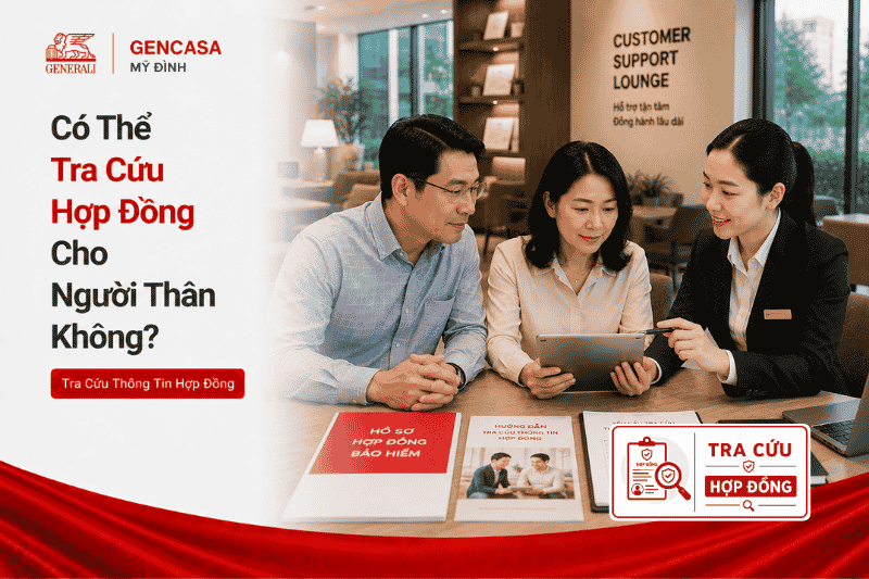 Có thể tra cứu hợp đồng cho người thân không