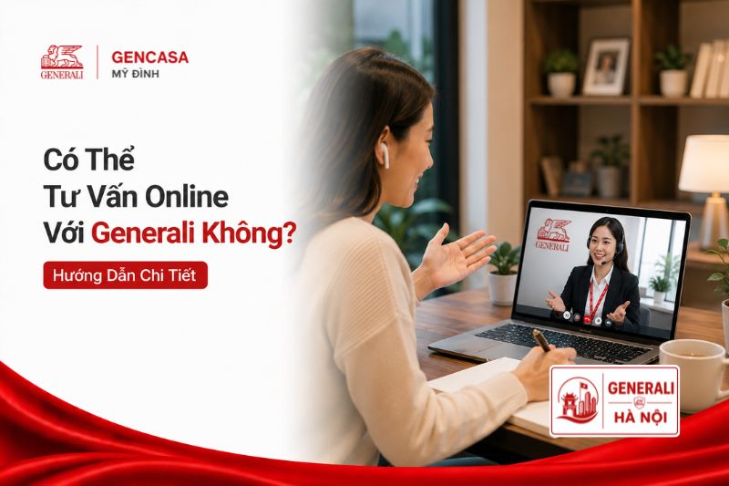 Có thể tư vấn online với Generali không.