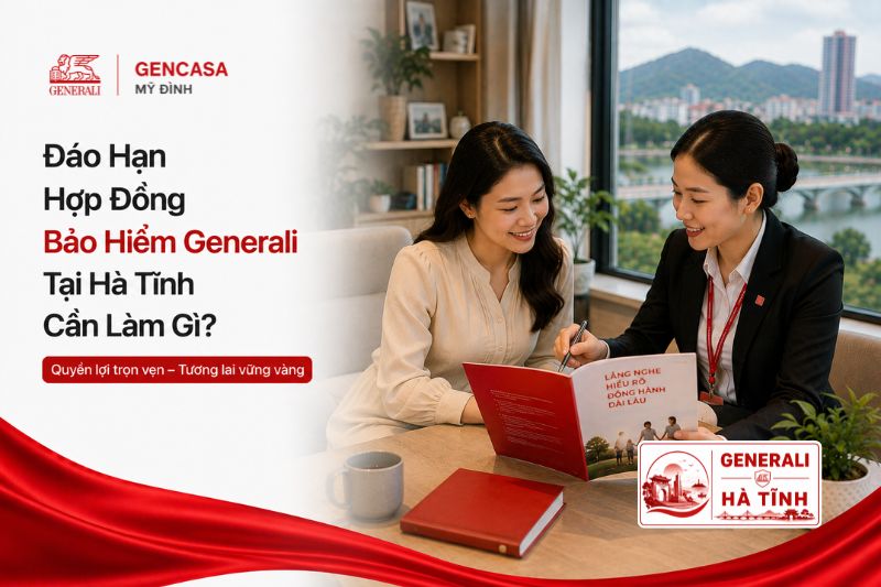 Đáo hạn hợp đồng bảo hiểm Generali tại Hà Tĩnh cần làm gì.