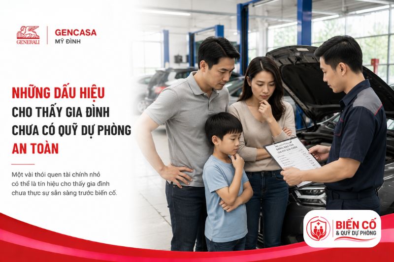 Những dấu hiệu cho thấy gia đình chưa có quỹ dự phòng an toàn