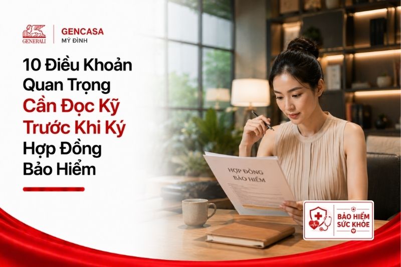 Những điều khoản quan trọng cần đọc kỹ trước khi ký hợp đồng bảo hiểm.