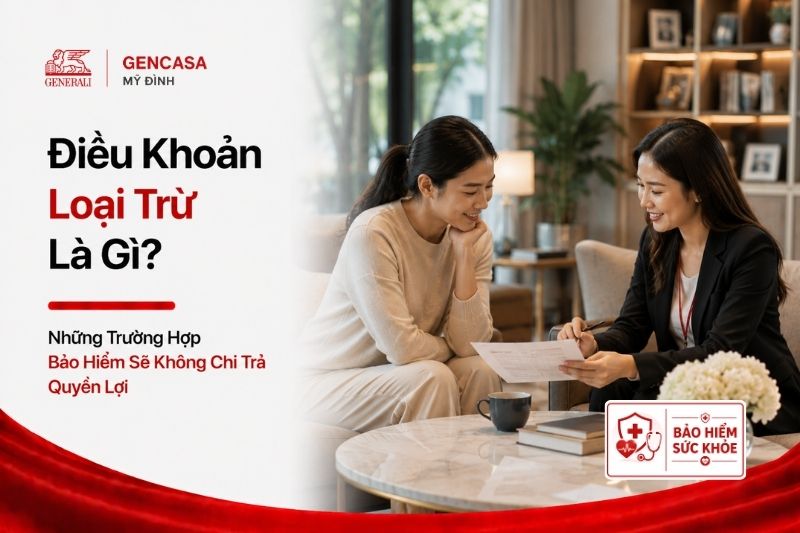 Điều khoản loại trừ là gì, những trường hợp bảo hiểm sẽ không chi trả quyền lợi.