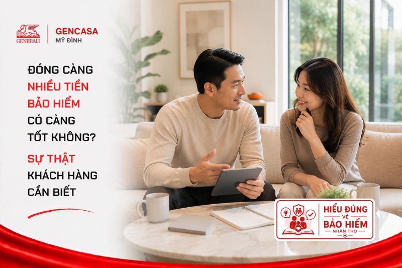 Đóng càng nhiều tiền bảo hiểm có càng tốt không, sự thật khách hàng cần biết
