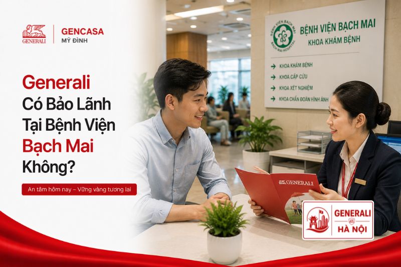 Generali có bảo lãnh tại bệnh viện bạch mai không.