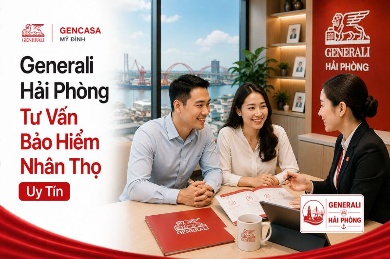 Generali Hải phòng tư vấn bảo hiểm nhân thọ.