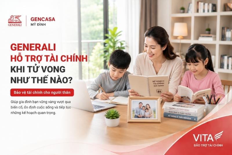 Generali hỗ trợ tài chính khi tử vong như thế nào