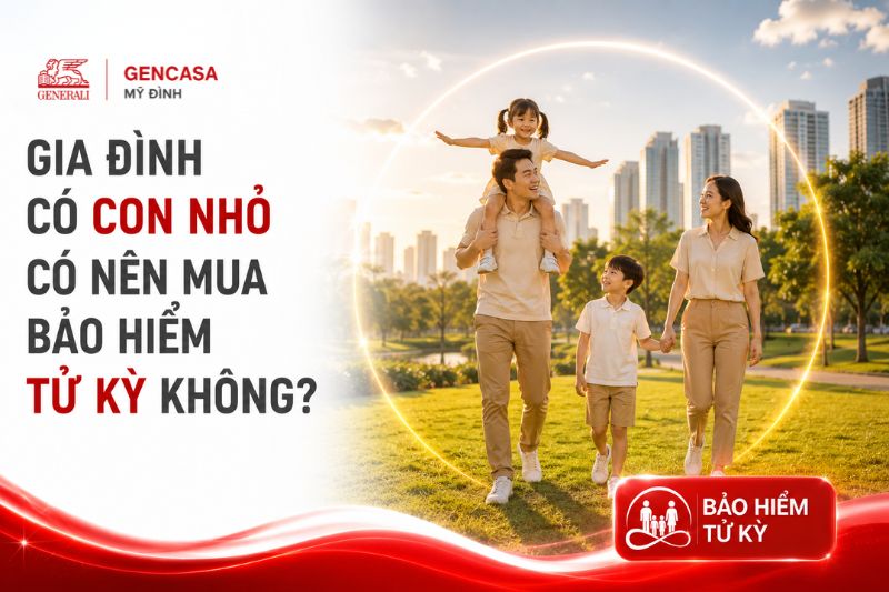 Gia đình có con nhỏ có nên mua bảo hiểm tử kỳ không