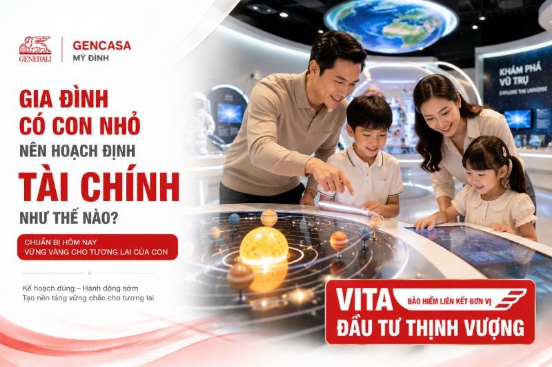 Gia đình có con nhỏ nên hoạch định tài chính như thế nào