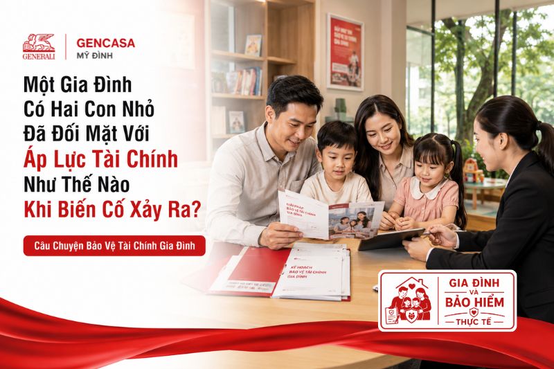 Một gia đình có hai con nhỏ đã đối mặt với áp lực tài chính như thế nào khi biến cố xảy ra