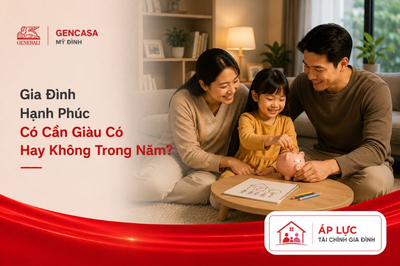 Gia đình hạnh phúc có cần giàu có hay không