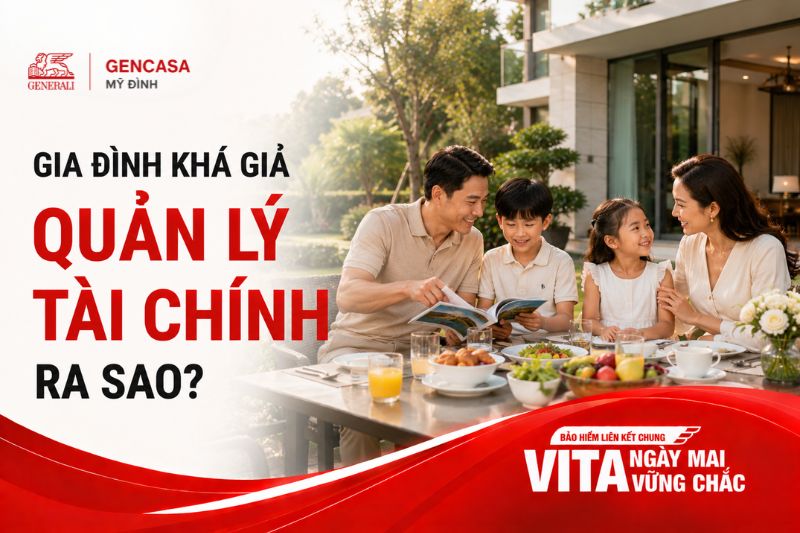 Gia đình khá giả quản lý tài chính ra sao