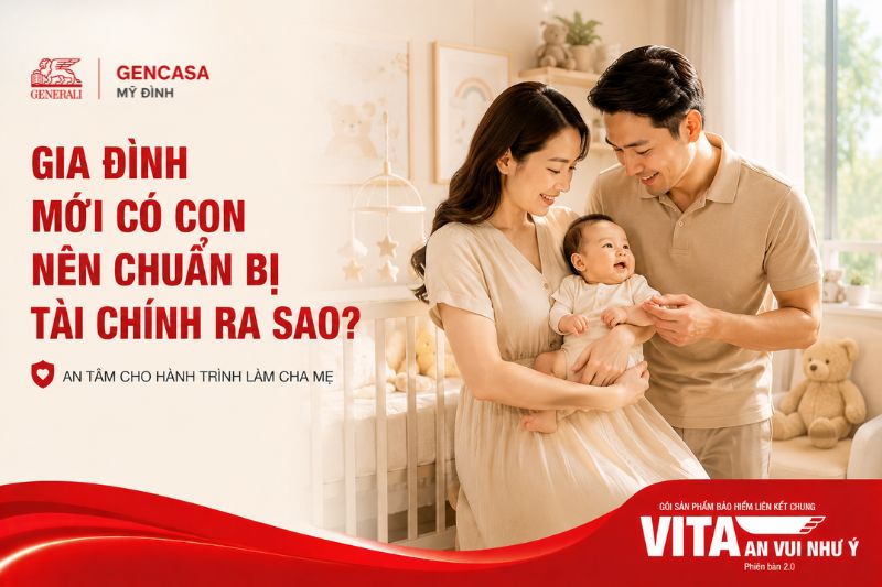 Gia đình mới có con nên chuẩn bị tài chính ra sao