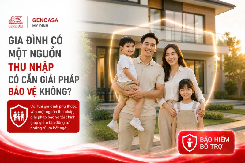 Gia đình có một nguồn thu nhập có cần giải pháp bảo vệ không