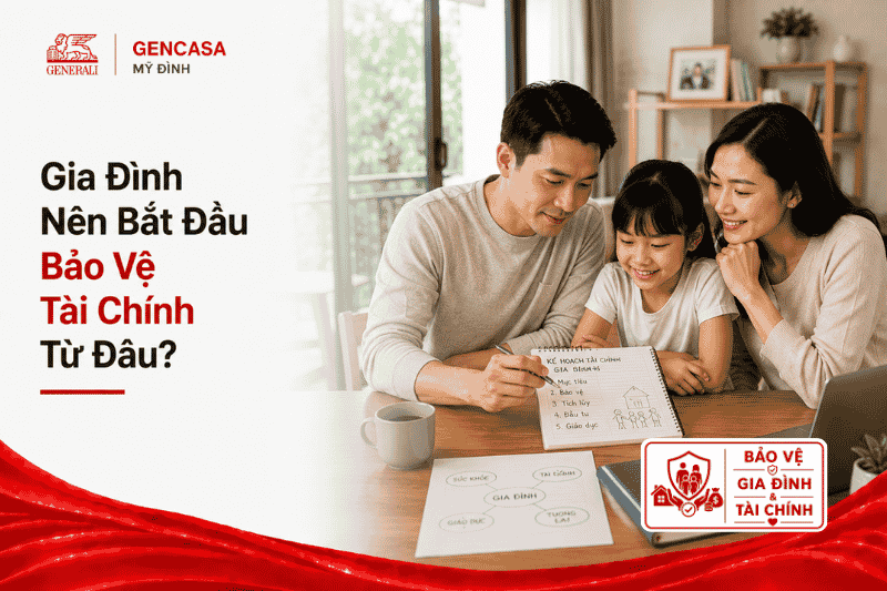 Gia đình nên bắt đầu bảo vệ tài chính từ đâu