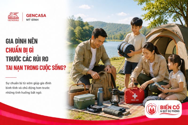 Gia đình nên chuẩn bị gì trước các rủi ro tai nạn trong cuộc sống
