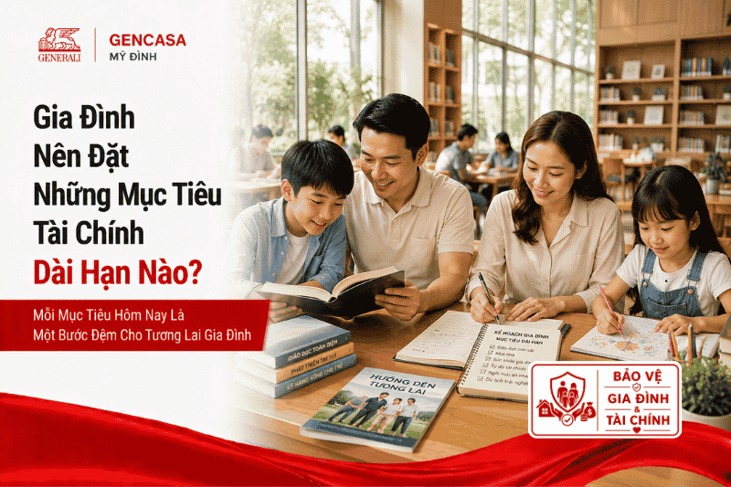 Gia đình nên đặt những mục tiêu tài chính dài hạn nào