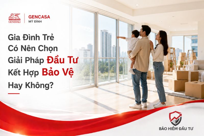 Gia đình trẻ có nên chọn giải pháp đầu tư kết hợp bảo vệ hay không