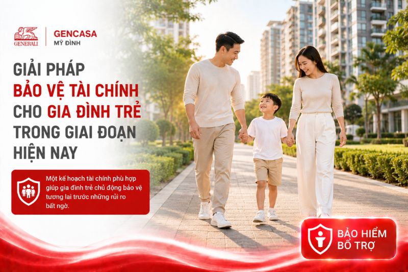 Giải pháp bảo vệ tài chính cho gia đình trẻ trong giai đoạn hiện nay