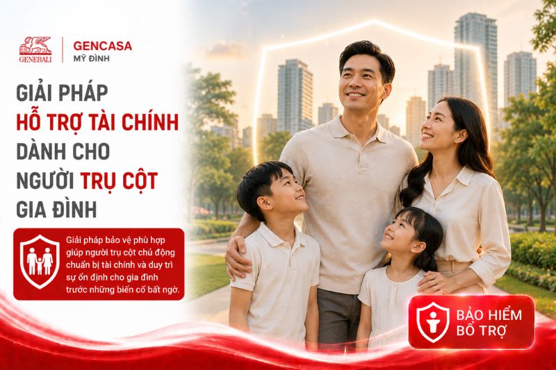 Giải pháp hỗ trợ tài chính dành cho người trụ cột gia đình