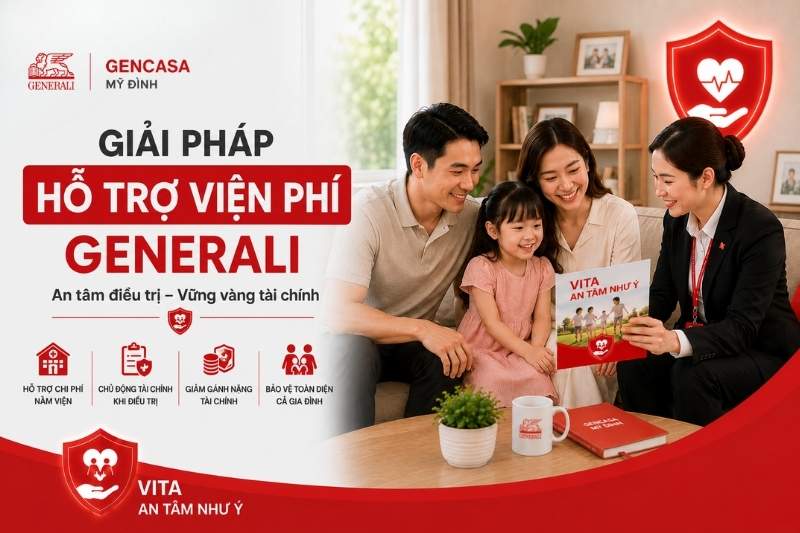 Giải pháp hỗ trợ viện phí generali.