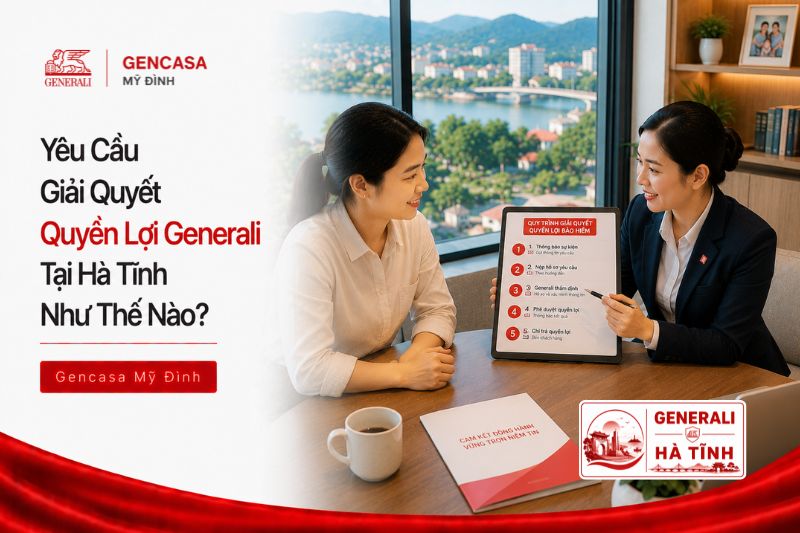 Yêu cầu giải quyết quyền lợi Generali tại Hà Tĩnh như thế nào.